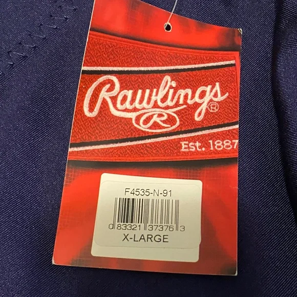 Rawlings Adult Navy Blue Football Pants - Picture 6 of 9